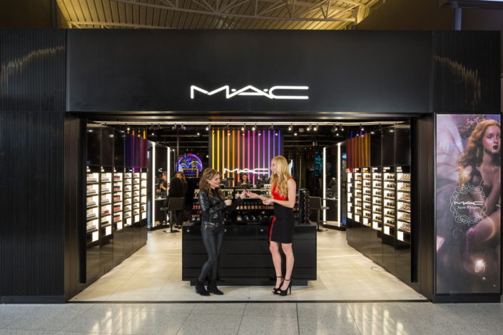 Store Advertising Photography - mac las vegas - retail store