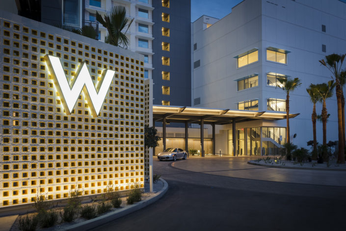 W hotel - hotel and resort photography